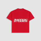 Boxy Fit Speed T-Shirt - Pompeian Red