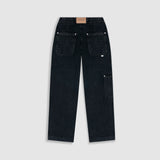 Wide Fit Chore Pants - Jet Black
