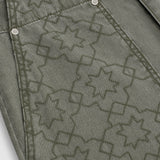 Wide Fit Chore Pants - Olive