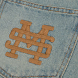 Straight Fit Rally Jeans - Dust Wash
