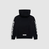 Oversized Oil Hoodie - Jet Black