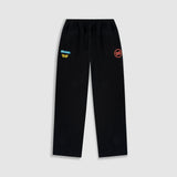 Wide Fit Jogger Sponsors - Jet Black