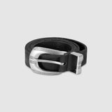 Leather Western Belt - Black