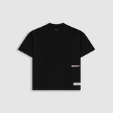 Boxy Fit Speed T-Shirt - Jet Black