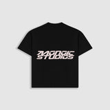 Boxy Fit Speed T-Shirt - Jet Black