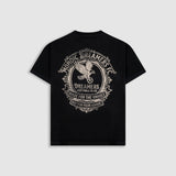 Oversized Dreamers Club T-Shirt - Jet Black