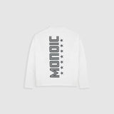 Oversized Shield Long Sleeve T-Shirt - Off White