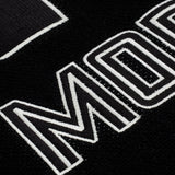 Football Jersey Knit Long Sleeve - Black