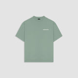Basic Boxy Fit T-Shirt V2 - Mint Green