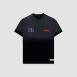 Oversized Monza T-Shirt – Faded Gradient Black