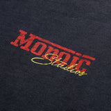 Oversized Monza T-Shirt – Faded Gradient Black