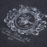 Oversized cavallo T-Shirt – Distressed Black