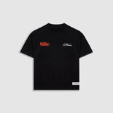 Milano Boxy Fit T-Shirt - Jet Black