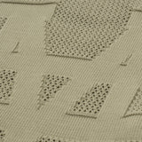 Knit Monogram Sweater - Olive Green