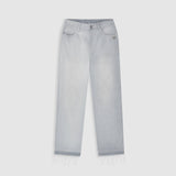 Flared Pants -  Distressed Ash gray
