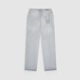 Flared Pants -  Distressed Ash gray