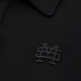 Polo Sweater - Jet Black