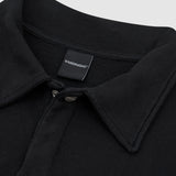Polo Sweater - Jet Black