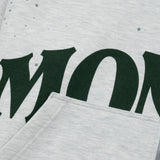 Supremo Double Zip Hoodie - Heather Grey
