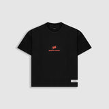 Boxy Fit Don't Look T-Shirt - Jet Black