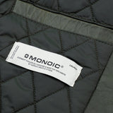 Monogram Leather Jacket - Olive green