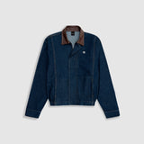 Aviator Denim Jacket - Raw Denim
