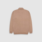 Zip Mechanic Knitted Shirt - Khaki
