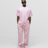 Oversized Logo T-Shirt V3 - Pastel Pink