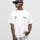 Oversized Vespa T-Shirt – Egret White