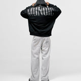 Hoodie Ombra - Dark Black