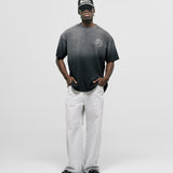 Oversized cavallo T-Shirt – Distressed Black