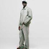 Drill Jacket - Distressed Olive green