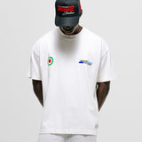 Oversized Vespa T-Shirt – Egret White