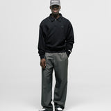 Polo Sweater - Jet Black
