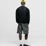 Striped Short - Grey