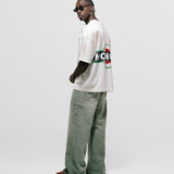 Boxy Fit Martini T-shirt - Egret White