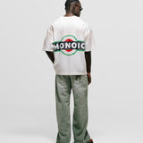Boxy Fit Martini T-shirt - Egret White