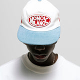 Milano Cap – Off White & Denim