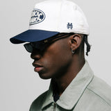 Monoic Milano Cap – Cream and Blue Snapback