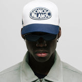 Monoic Milano Cap – Cream and Blue Snapback