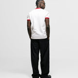 Tutto Bene Ringer Fit T-Shirt - Bone white