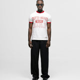 Tutto Bene Ringer Fit T-Shirt - Bone white