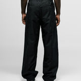 Striped Trousers -  Black