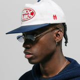 Milano Cap – Off White & Red