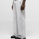 Flared Pants -  Distressed Ash gray