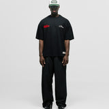 Milano Boxy Fit T-Shirt - Jet Black