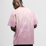 Oversized Cavallo T-shirt – Faded Pink
