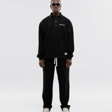 Quarter Zip V2 - Jet Black