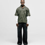 Checkered Double Sleeve Shirt – Dark green