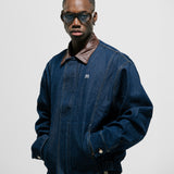 Aviator Denim Jacket - Raw Denim